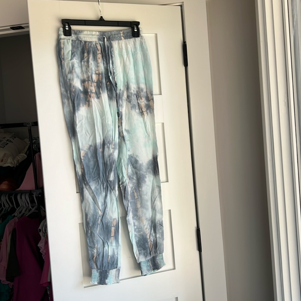 Tie dye joggers pants